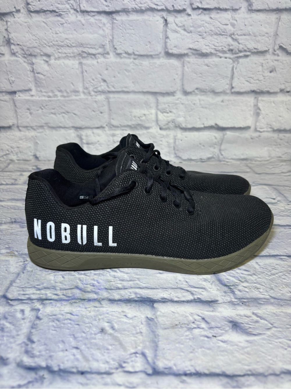 NOBULL Trainer Men Shoes Training Workout Gym Athletic Sneaker Black Men 9.5 W11